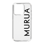 Slim Protection Case［ MURUA - Logo - Black ］