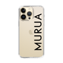Slim Protection Case［ MURUA - Logo - Black ］
