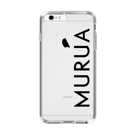 Slim Protection Case［ MURUA - Logo - Black ］