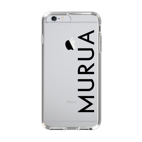 Slim Protection Case［ MURUA - Logo - Black ］