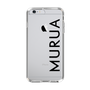 Slim Protection Case［ MURUA - Logo - Black ］