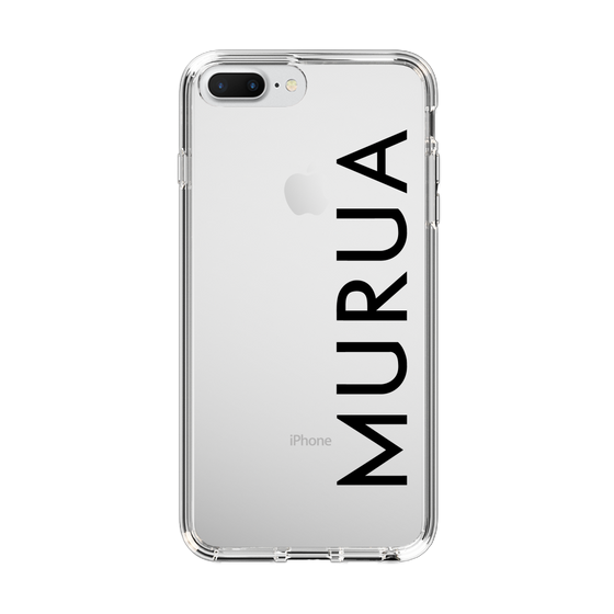 Slim Protection Case［ MURUA - Logo - Black ］
