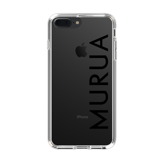Slim Protection Case［ MURUA - Logo - Black ］