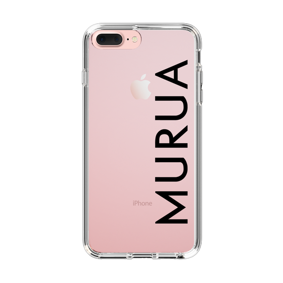 Slim Protection Case［ MURUA - Logo - Black ］