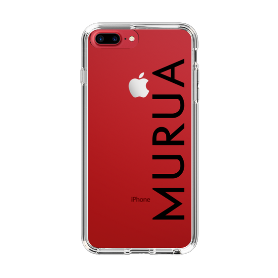 Slim Protection Case［ MURUA - Logo - Black ］