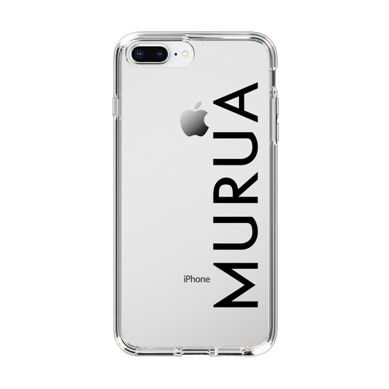Slim Protection Case［ MURUA - Logo - Black ］