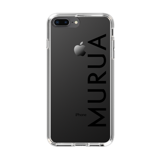 Slim Protection Case［ MURUA - Logo - Black ］