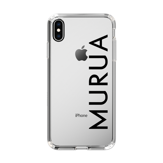Slim Protection Case［ MURUA - Logo - Black ］