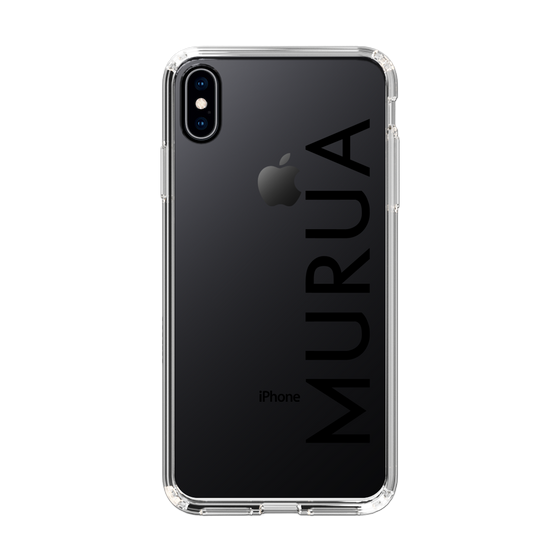 Slim Protection Case［ MURUA - Logo - Black ］