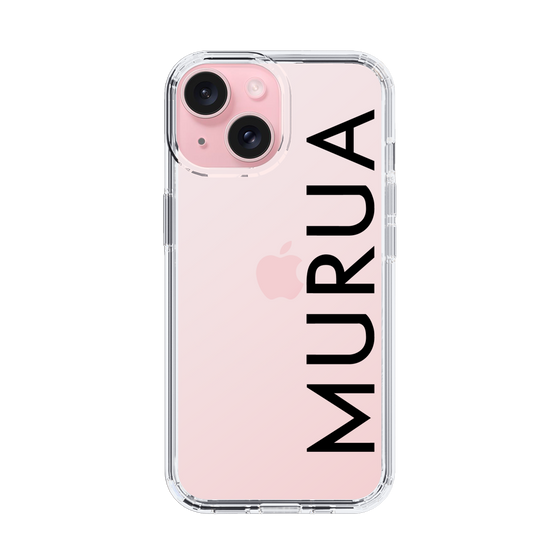 Slim Protection Case［ MURUA - Logo - Black ］