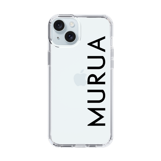 Slim Protection Case［ MURUA - Logo - Black ］