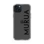 Slim Protection Case［ MURUA - Logo - Black ］