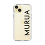 Slim Protection Case［ MURUA - Logo - Black ］