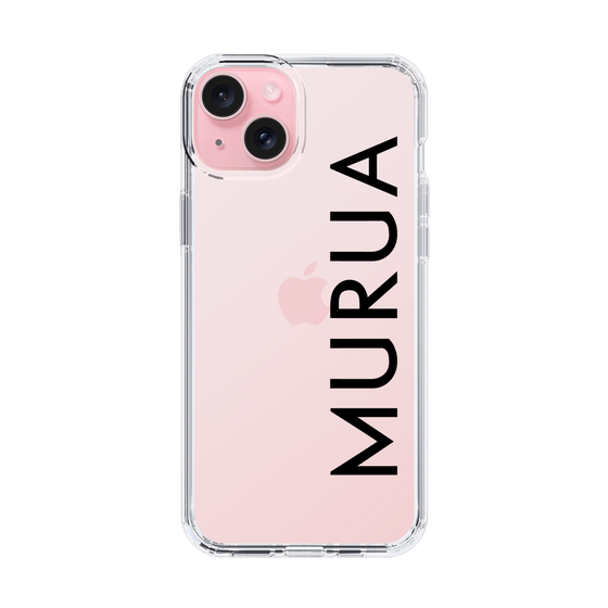 Slim Protection Case［ MURUA - Logo - Black ］