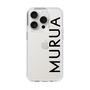 Slim Protection Case［ MURUA - Logo - Black ］