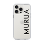 Slim Protection Case［ MURUA - Logo - Black ］