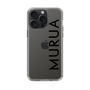 Slim Protection Case［ MURUA - Logo - Black ］