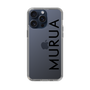 Slim Protection Case［ MURUA - Logo - Black ］