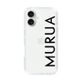Slim Protection Case［ MURUA - Logo - Black ］