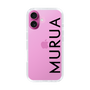 Slim Protection Case［ MURUA - Logo - Black ］