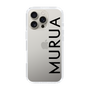 Slim Protection Case［ MURUA - Logo - Black ］