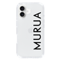 Slim Protection Case［ MURUA - Logo - Black ］