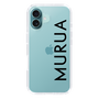 Slim Protection Case［ MURUA - Logo - Black ］