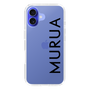 Slim Protection Case［ MURUA - Logo - Black ］