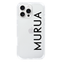 Slim Protection Case［ MURUA - Logo - Black ］