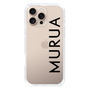 Slim Protection Case［ MURUA - Logo - Black ］