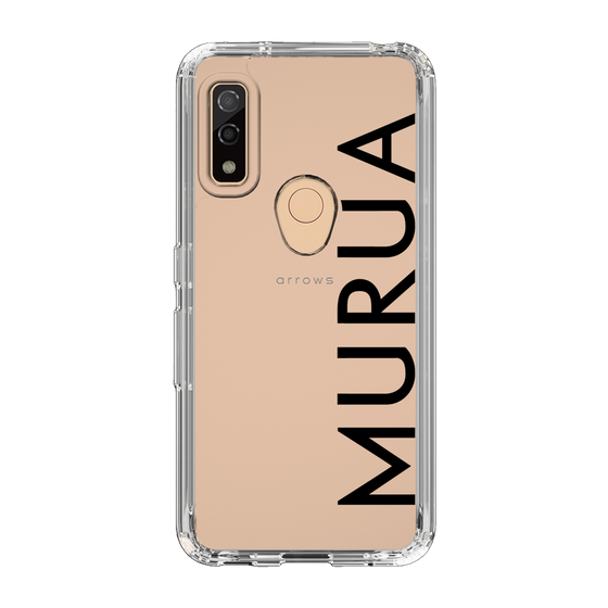 Slim Protection Case［ MURUA - Logo - Black ］