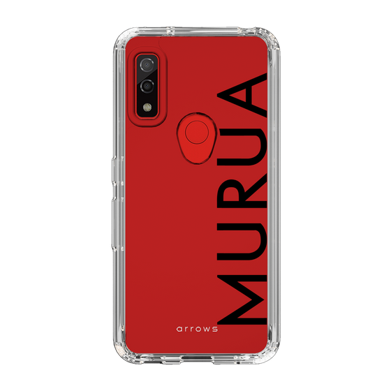 Slim Protection Case［ MURUA - Logo - Black ］