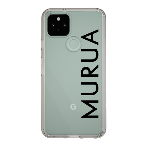 Slim Protection Case［ MURUA - Logo - Black ］