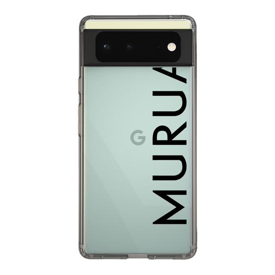 Slim Protection Case［ MURUA - Logo - Black ］