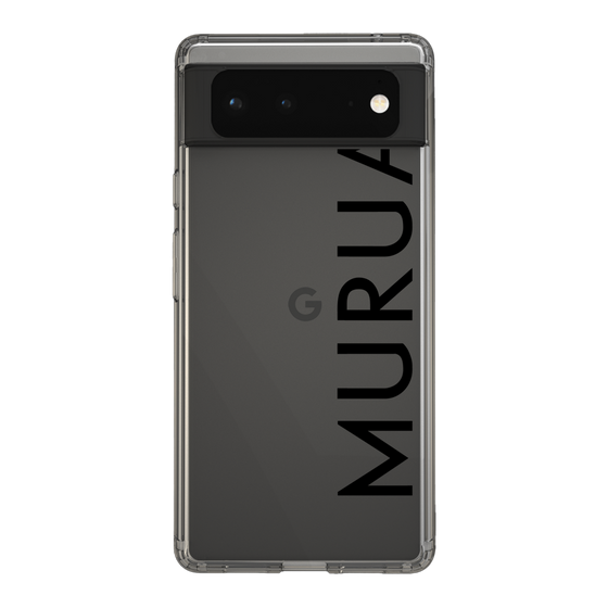 Slim Protection Case［ MURUA - Logo - Black ］