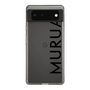 Slim Protection Case［ MURUA - Logo - Black ］