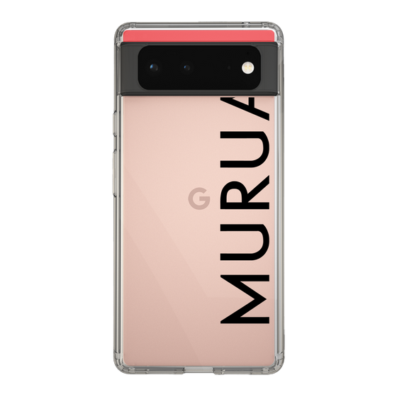 Slim Protection Case［ MURUA - Logo - Black ］