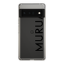Slim Protection Case［ MURUA - Logo - Black ］