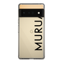 Slim Protection Case［ MURUA - Logo - Black ］