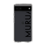 Slim Protection Case［ MURUA - Logo - Black ］