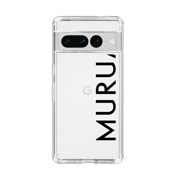 Slim Protection Case［ MURUA - Logo - Black ］