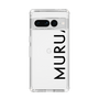 Slim Protection Case［ MURUA - Logo - Black ］