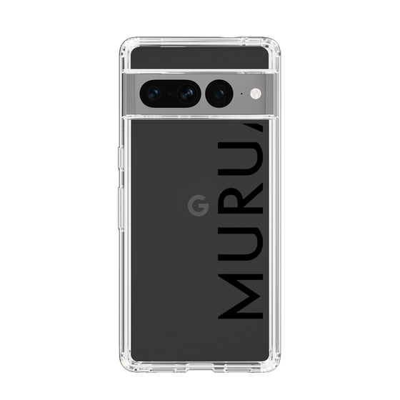 Slim Protection Case［ MURUA - Logo - Black ］