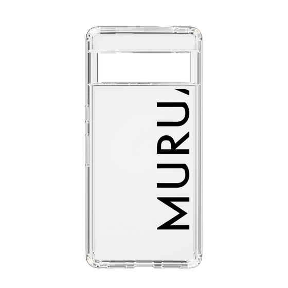 Slim Protection Case［ MURUA - Logo - Black ］