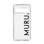 Slim Protection Case［ MURUA - Logo - Black ］