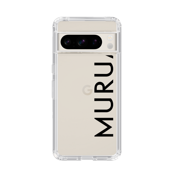 Slim Protection Case［ MURUA - Logo - Black ］