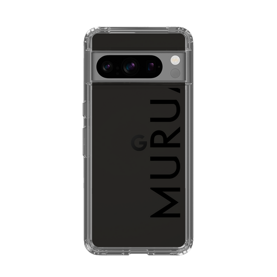 Slim Protection Case［ MURUA - Logo - Black ］