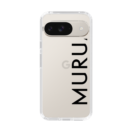 Slim Protection Case［ MURUA - Logo - Black ］