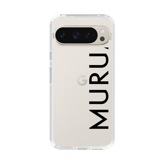 Slim Protection Case［ MURUA - Logo - Black ］
