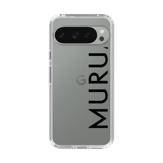 Slim Protection Case［ MURUA - Logo - Black ］